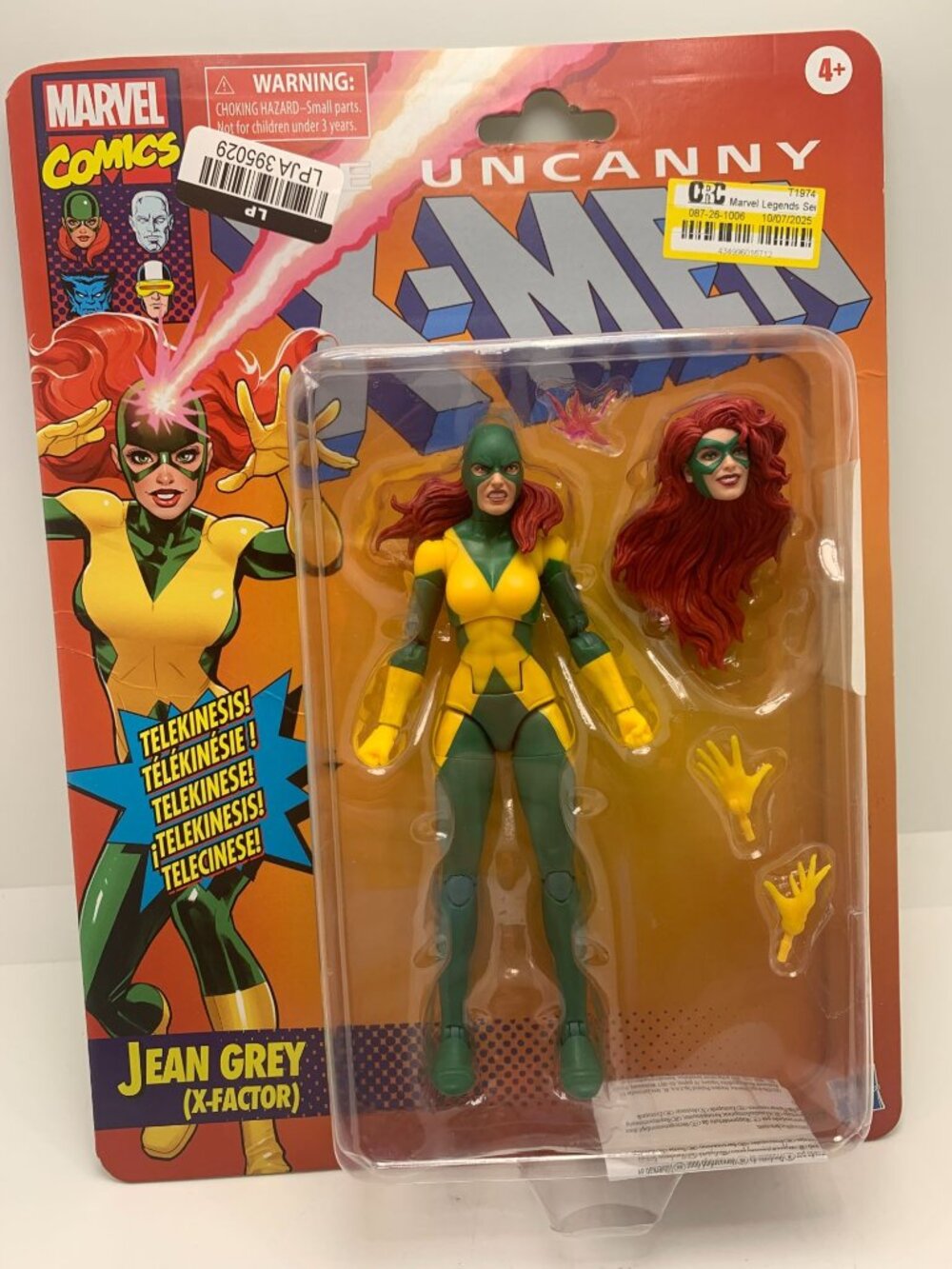 Marvel Legends Jean Grey X-Factor Action Figure 6-Inch Toy Collectible With Acce
